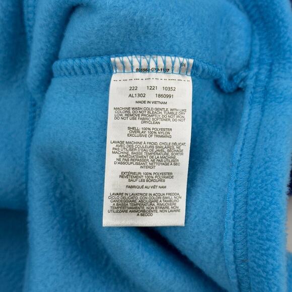 COLUMBIA Women's Benton Springs Fleece Half Snap Pullover Sz XXL Blue - Picture 5 of 8